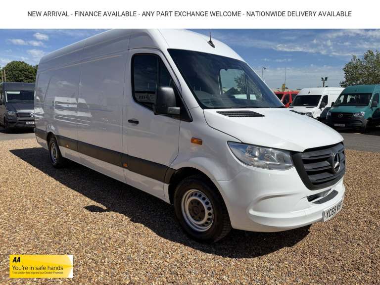 2019 Mercedes-Benz Sprinter 3.5t H2 Van PANEL VAN DIESEL Manual
