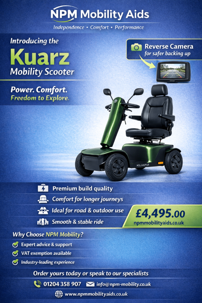 New Kuarz Mobility scooter.