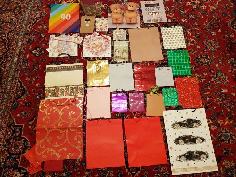 SELECTION OF GIFT BAGS : VARIOUS OCCASIONS