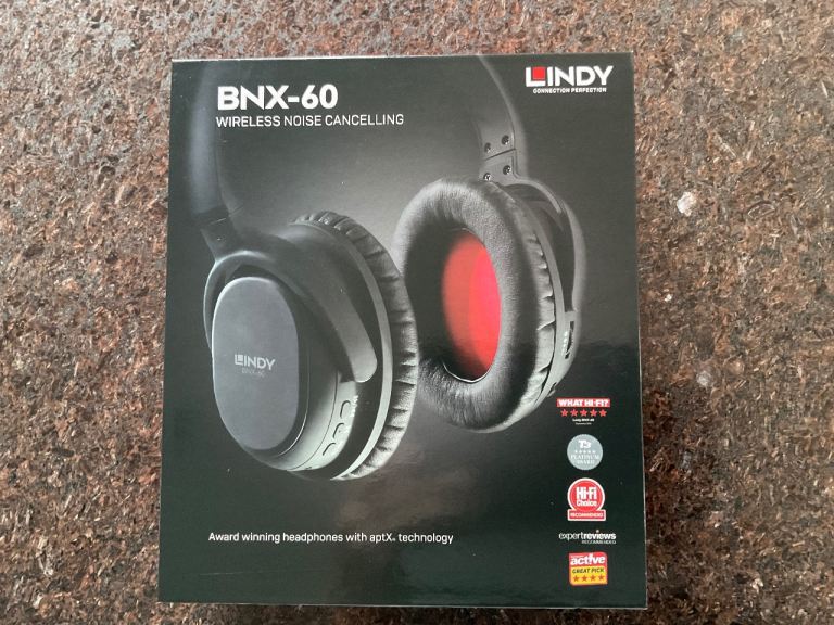 Lindy BNX 60 noise cancelling headphones