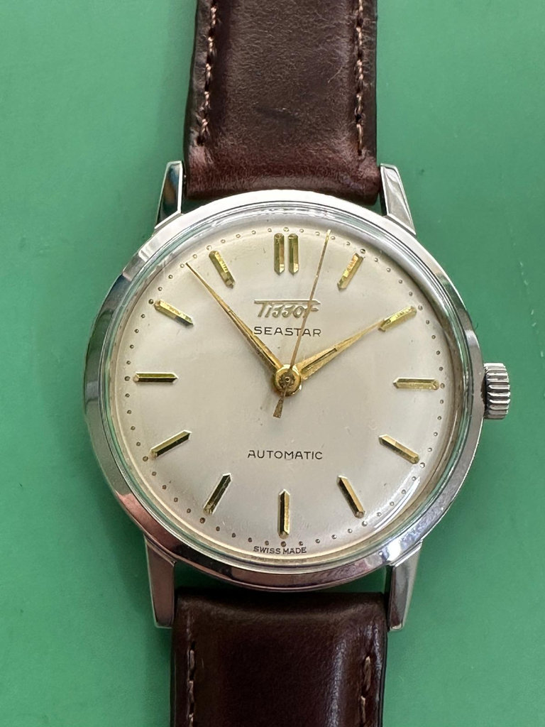Vintage 1960s TISSOT SEASTER Waterproof Watch