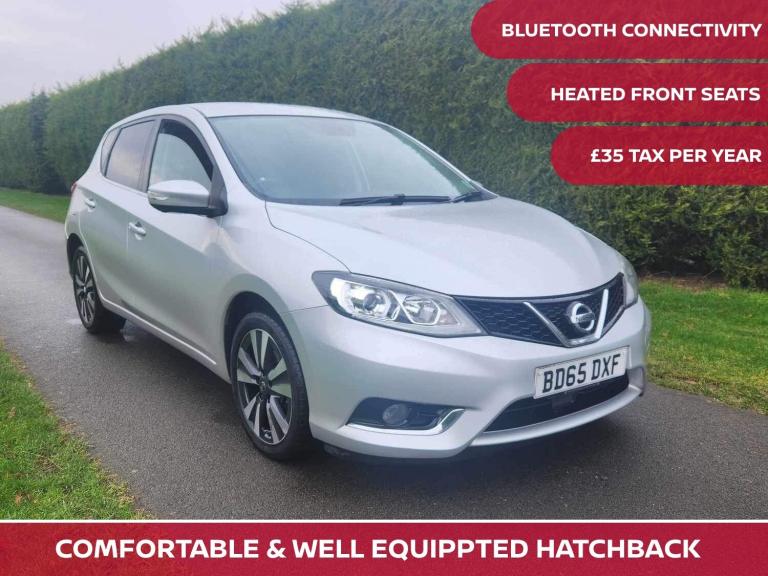 2015 Nissan Pulsar 1.2 DiG-T Tekna 5dr HATCHBACK Petrol Manual