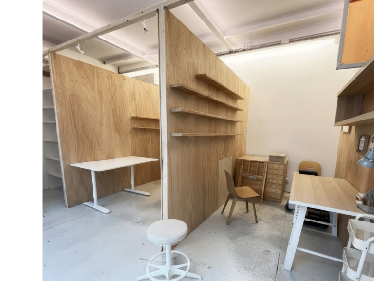 Subsidised rent shared Creative studios - Design, Art, Fashion