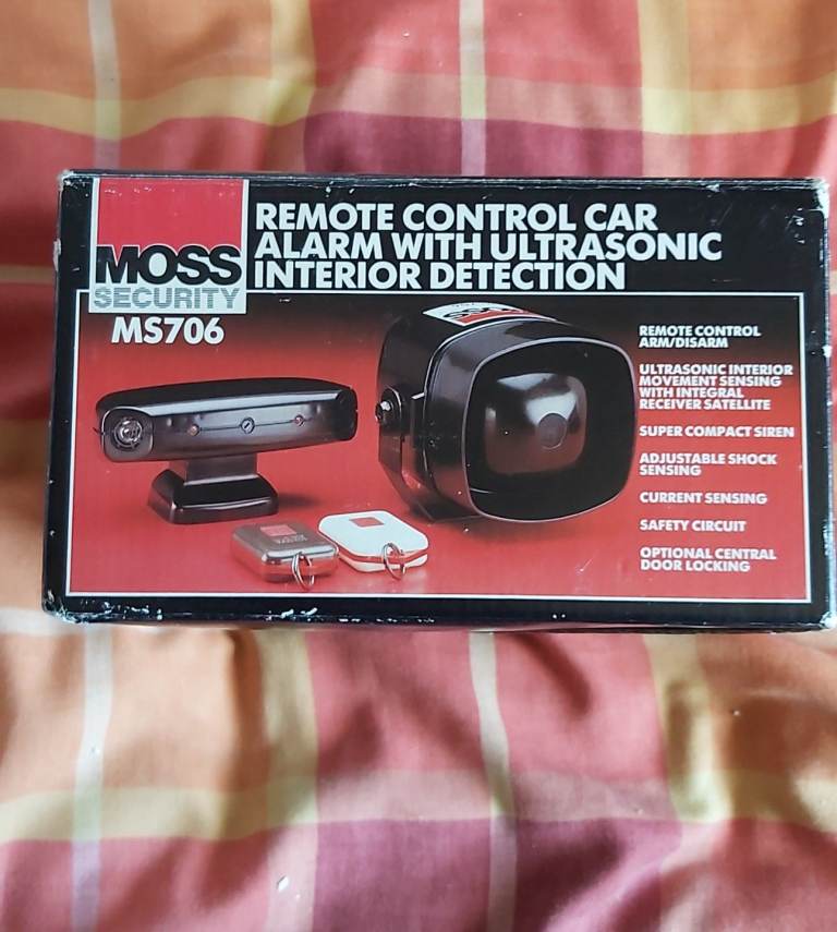 Moss MS706 Car Alarm 