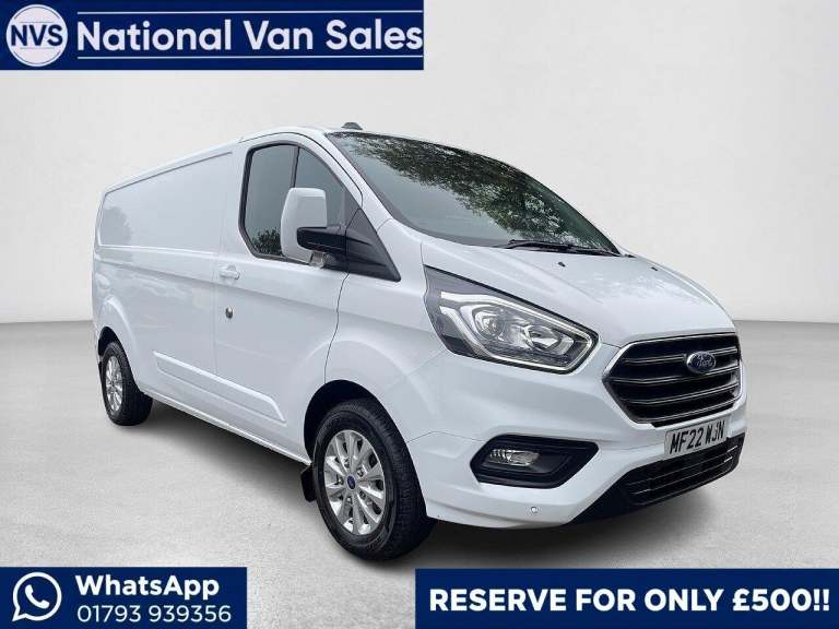 2022 Ford Transit Custom 2.0 300 EcoBlue Limited L2 H1 Euro 6 (s/s) 5dr PANEL VAN Diesel Manual