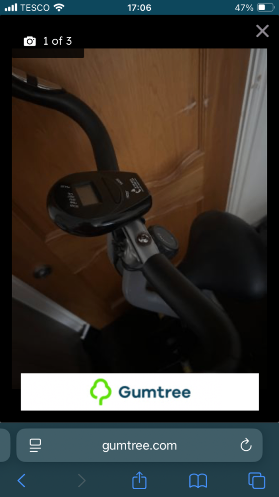 Opti exercise bike