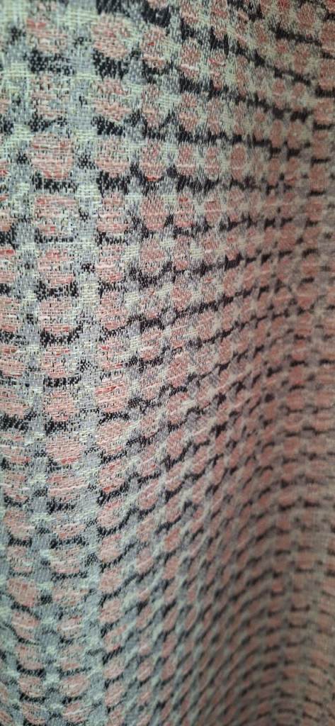 Next eyelet pink dogtooth curtains