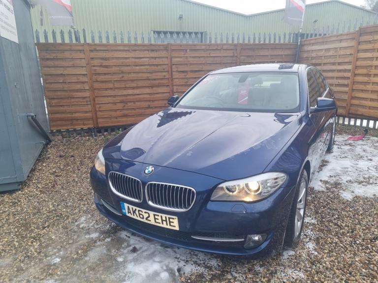 BMW 5 SERIES 2.0 520d SE Saloon Blue Auto Diesel 2012