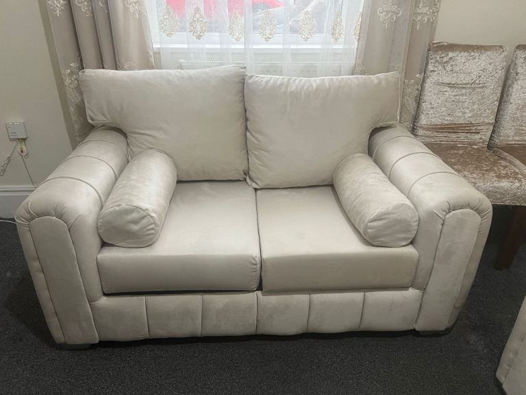 Sofa set with matching table 