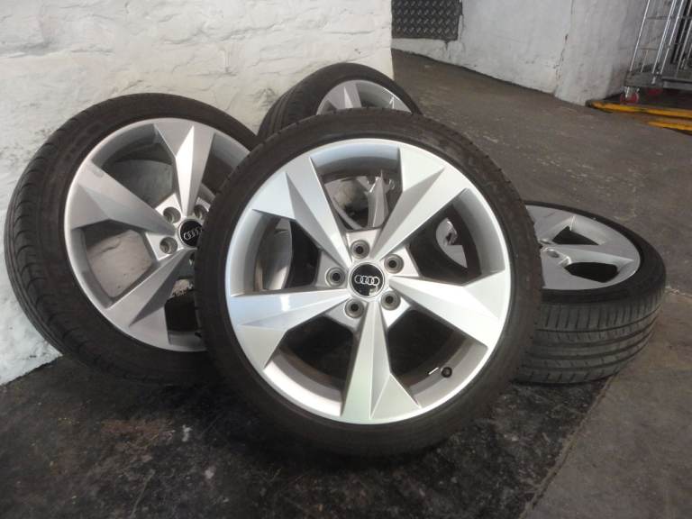 GENUINE AUDI A3 18 INCH ALLOY WHEELS 5x112 AUDI ALLOY WHEELS