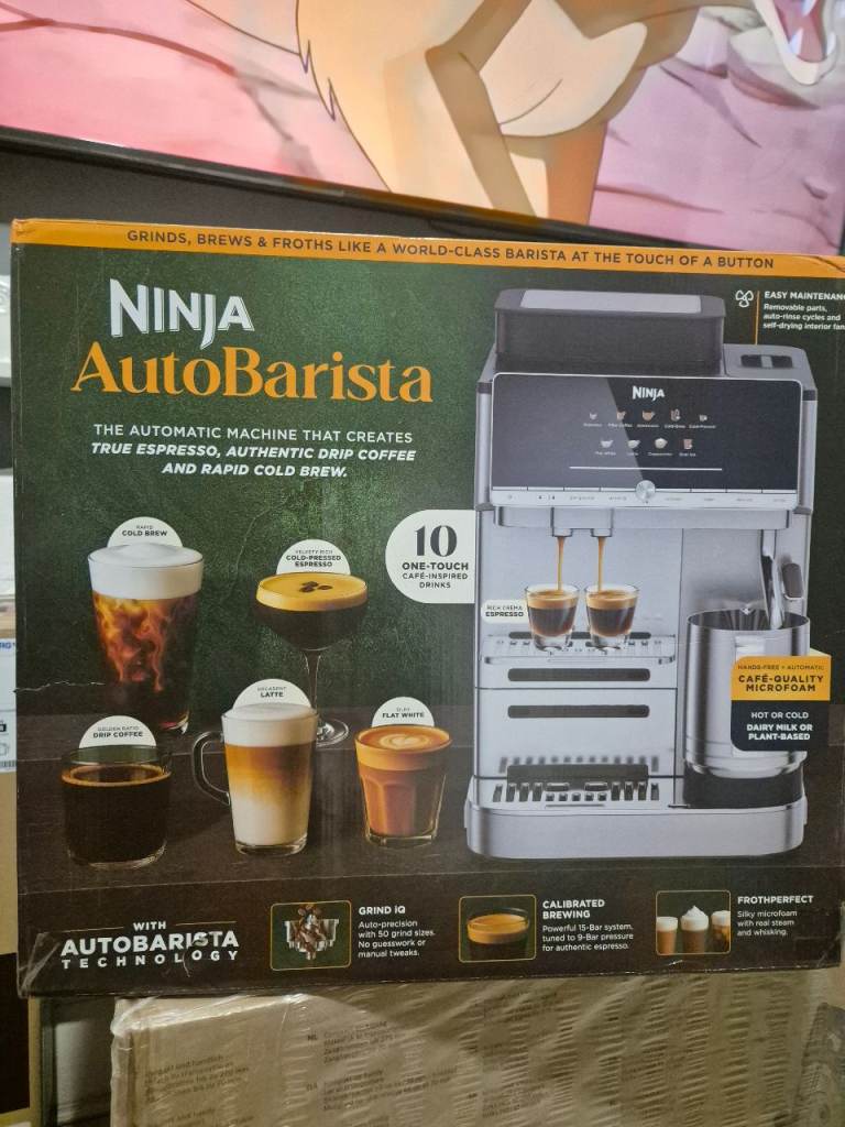 NEW Ninja AutoBarista Coffee Machine - Silver