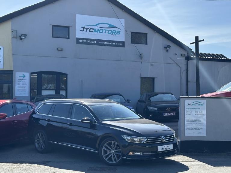 VOLKSWAGEN PASSAT 2.0 TDI BlueMotion Tech GT Estate, diesel, black + excellent