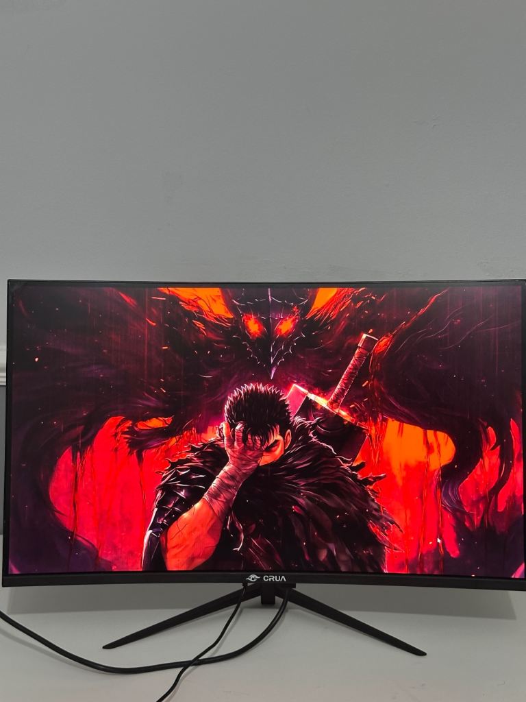 24” 200hz 1080p 1ms CRUA Curved Gaming Monitor