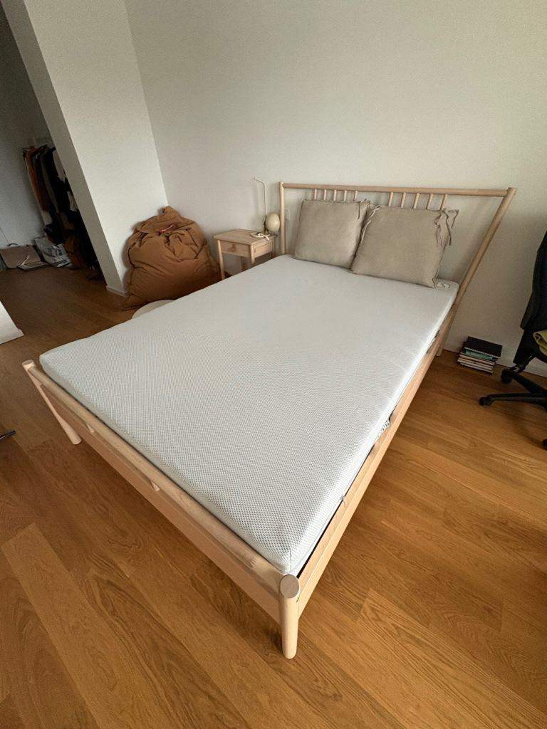 IKEA BJÖRKSNÄS double bed 140x200cm