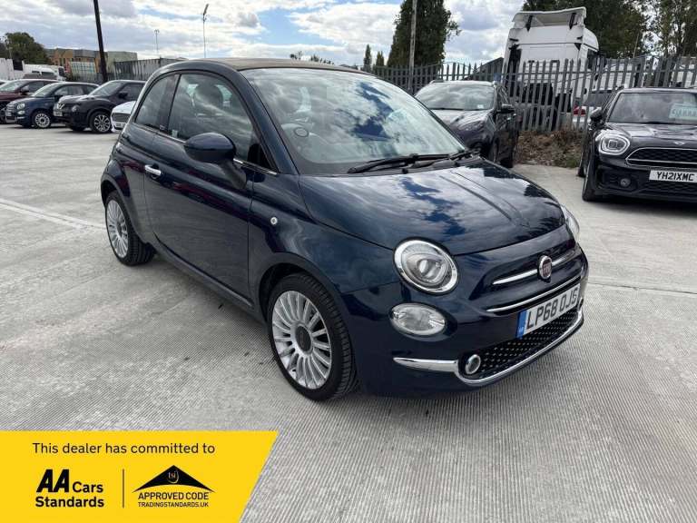 2018 Fiat 500C 1.2 Lounge Dualogic Euro 6 (s/s) 2dr CONVERTIBLE Petrol Automatic