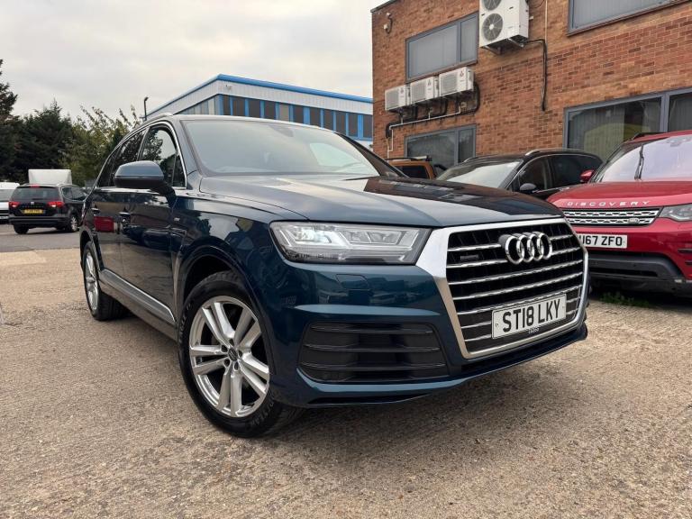 2018 Audi Q7 3.0 TDI V6 S line Tiptronic quattro Euro 6 (s/s) 5dr ESTATE Diesel Automatic