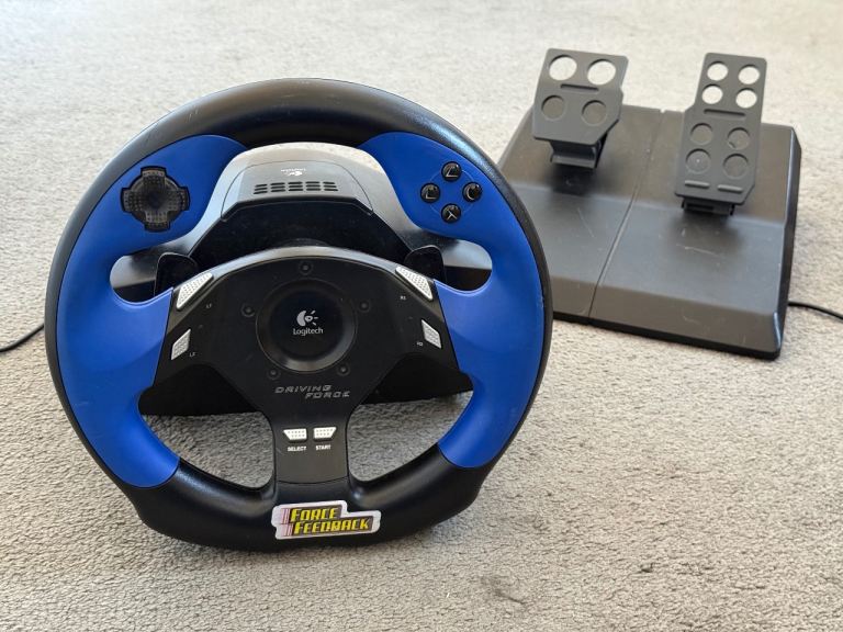 Logitech Steering Wheel and Pedals
