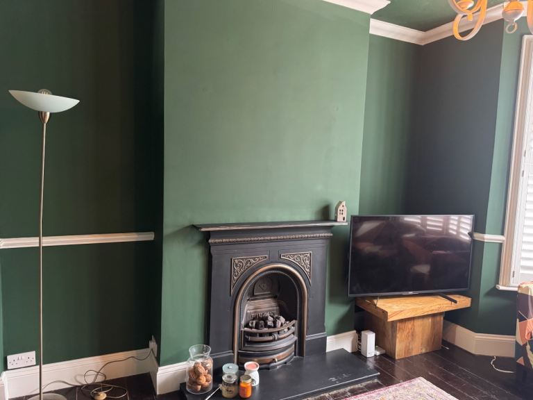 Paint & Paper Library - ‘Hunter Dunn’ Green Paint Pure Flat Emulsion 20 Litres