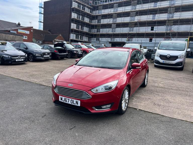 2017 Ford Focus 1.0 EcoBoost 125 Titanium X 5dr Auto HATCHBACK Petrol Automatic