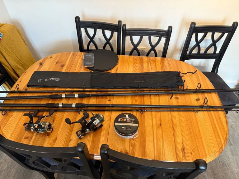 Two Oakwood 12ft Carp Fishing Rods