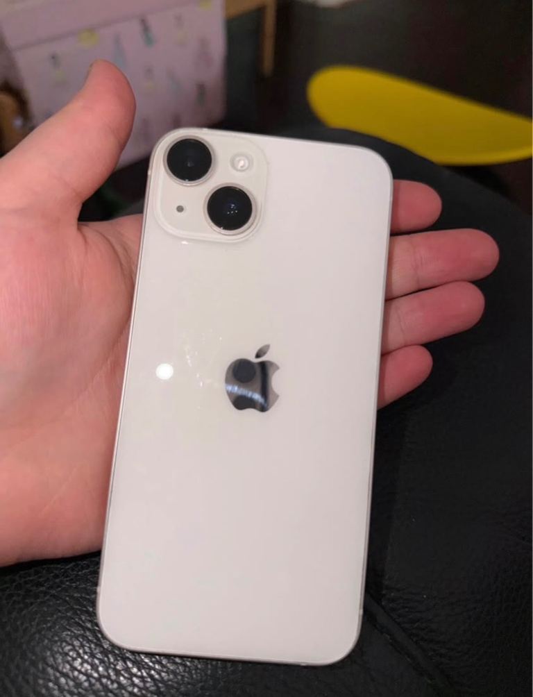 White iPhone 14