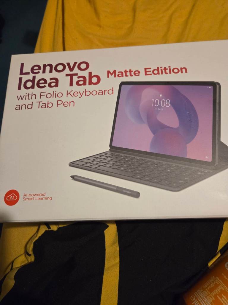 Lenovo Idea Tab 11in 128GB Tablet + Tab Pen & Folio Keyboard