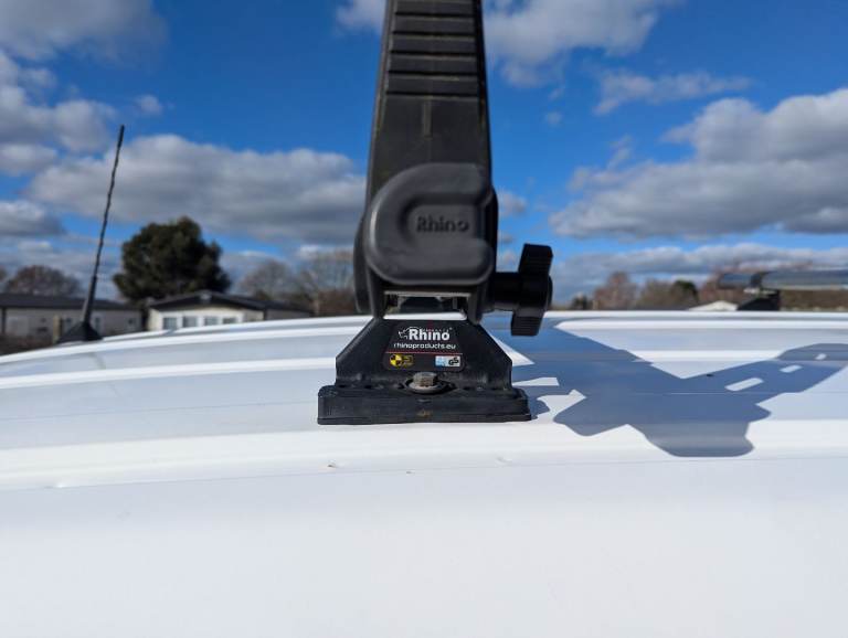 Rhino Delta roof bars x 3 (used)