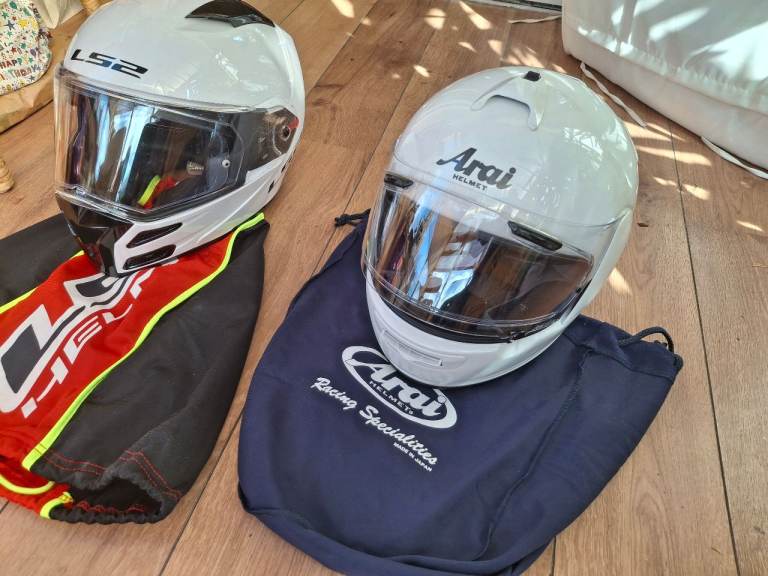 Arai motorbike helmet 