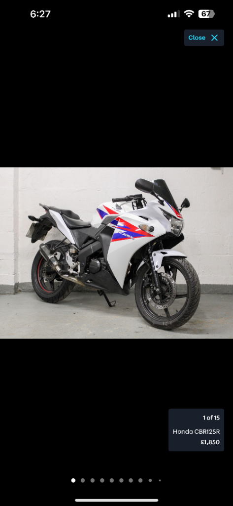 Honda, CBR 125 R-C, 2012, 125 (cc)