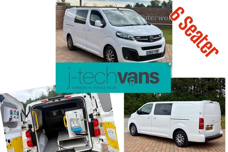 2021 Vauxhall Vivaro 3100 2.0d 120PS Sportive L2 H1 LWB ***Crew Cab / Double Cab*** PANEL VAN Die...