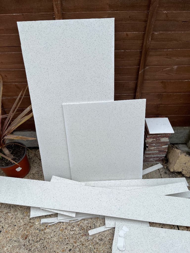 Quartz worktop offcuts