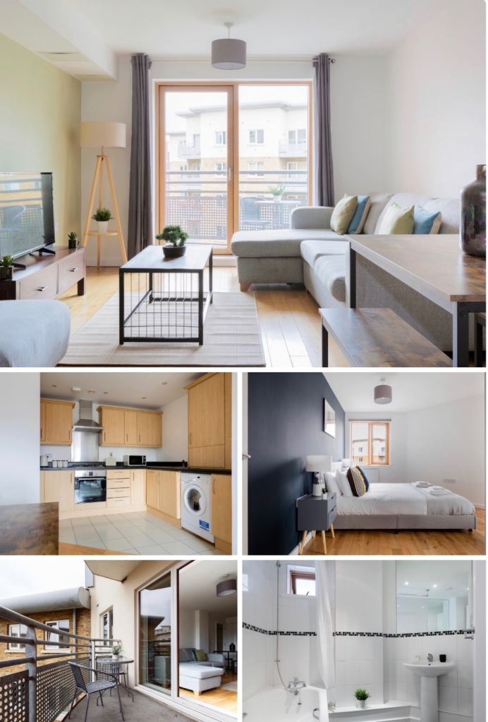 1 bedroom furnished apartment Company let allowed