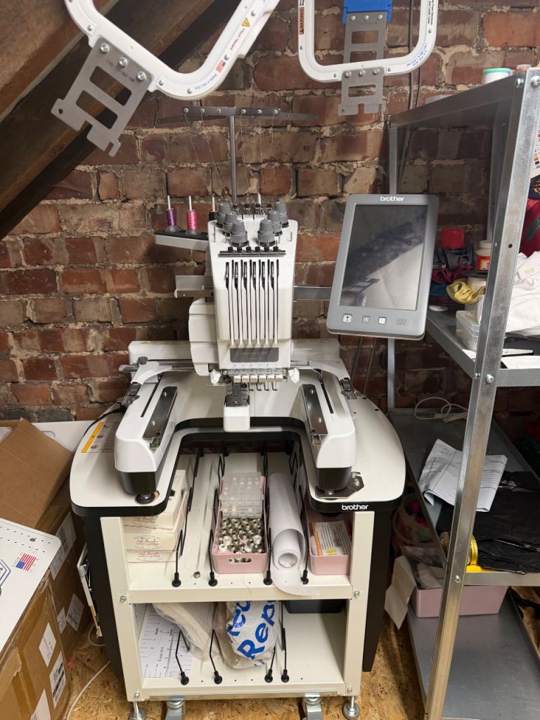 Brother Embroidery Machine with Stand – Good Condition