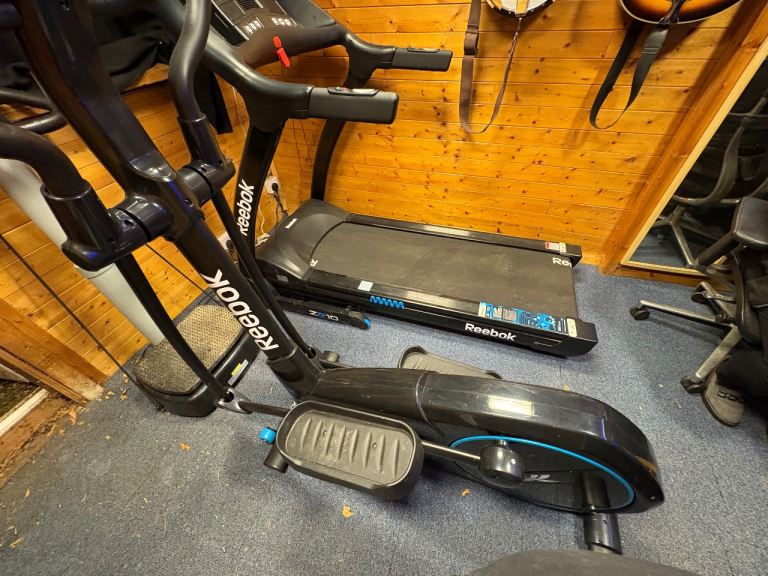 Reebok treadmill and cross trainer x x x 