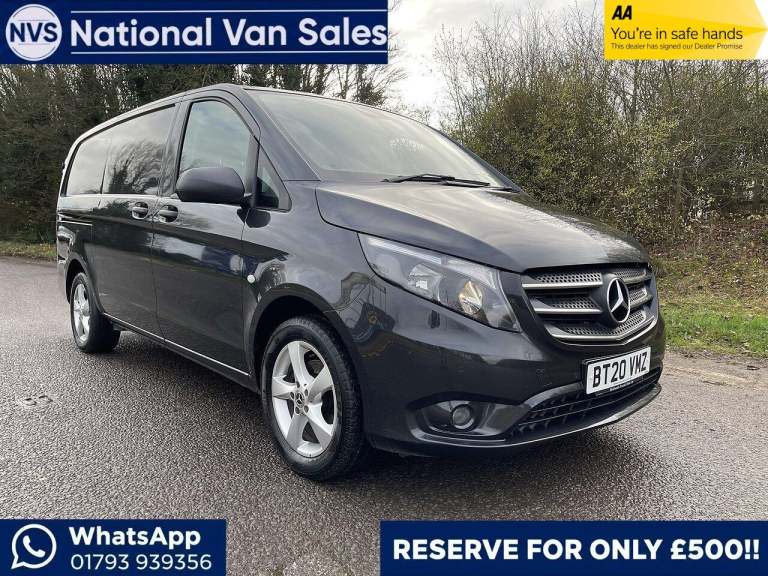 2020 Mercedes-Benz Vito 2.1 116 CDI Premium RWD L2 Euro 6 (s/s) 5dr PANEL VAN Diesel Manual