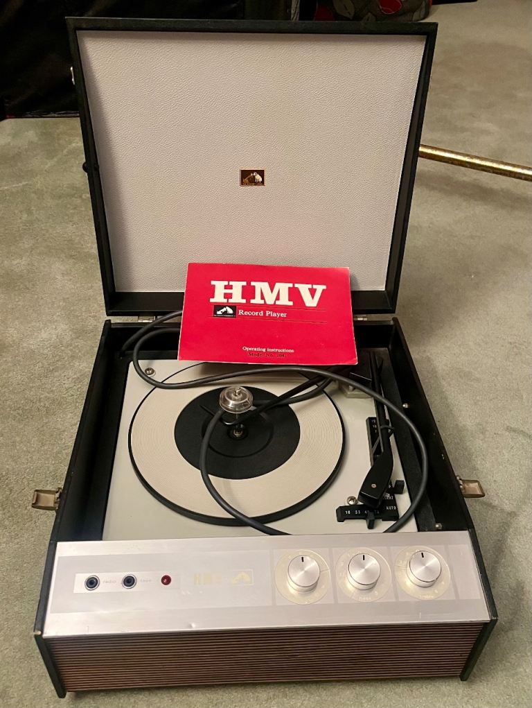 HMV His Masters Voice Model No. 2041 Vintage Record Player - WORKS PERFECT! - £100 ONO