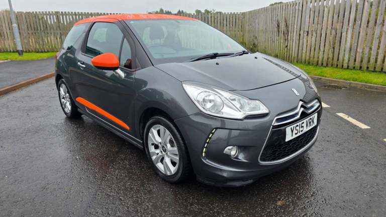 2015 Citroen DS3 1.2 PureTech Dsign Plus 3dr HATCHBACK Petrol Manual