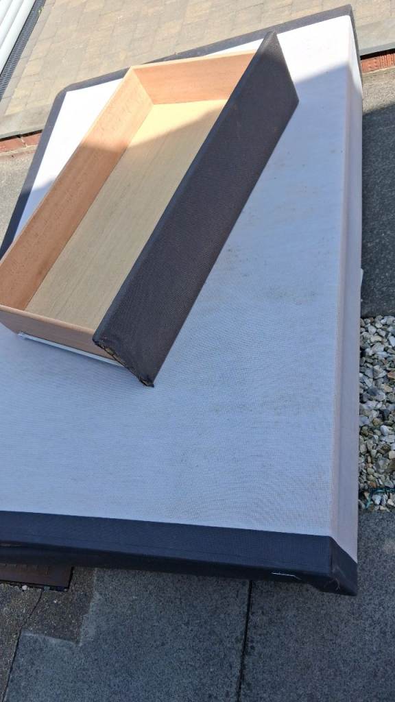 FREE double bed base & headboard