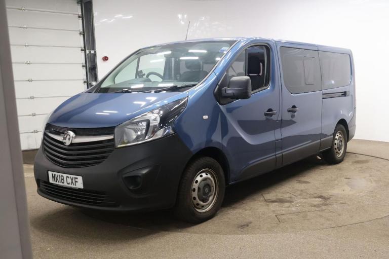 2018 Vauxhall Vivaro 1.6 CDTi 2900 BiTurbo ecoFLEX Combi Van Double Cab 5dr Diesel Manual L2 H1  ...