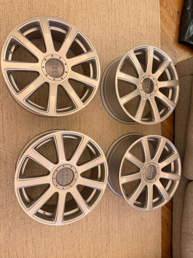 Genuine 20” Audi S8 wheels 