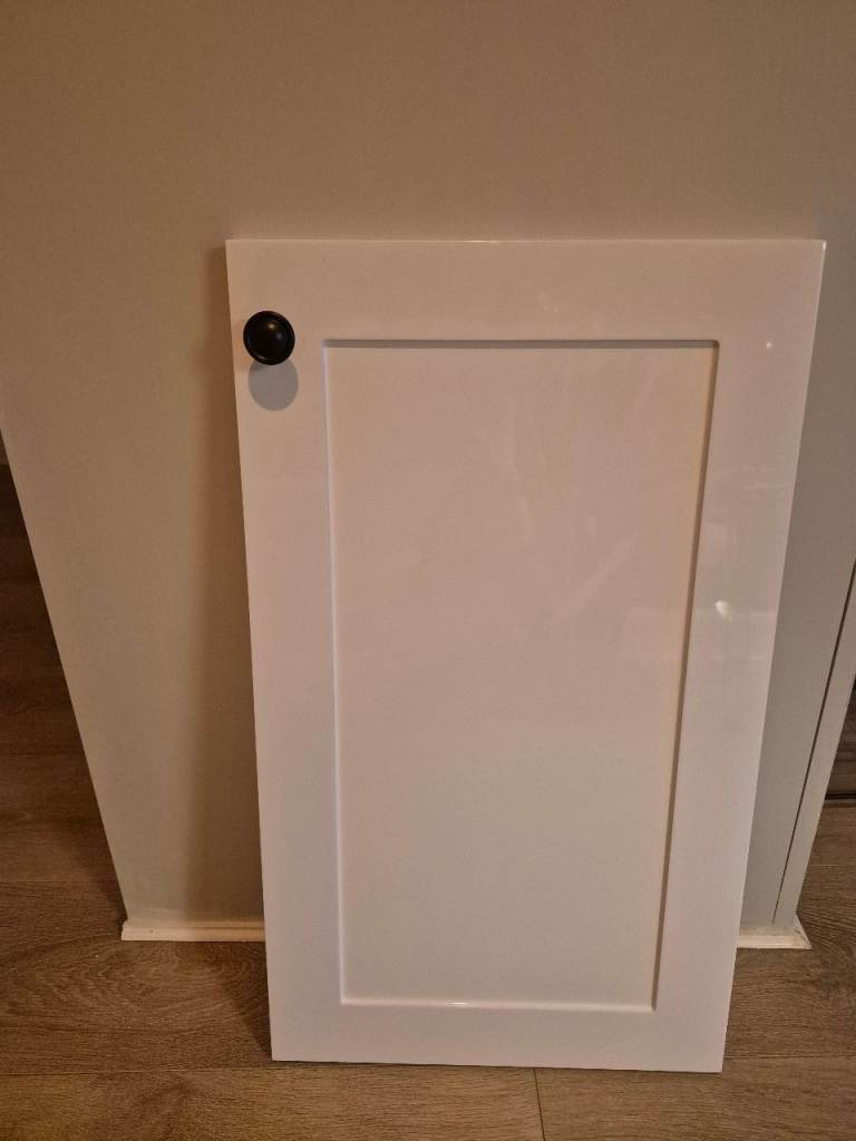 Brand new white gloss bathroom cabinet