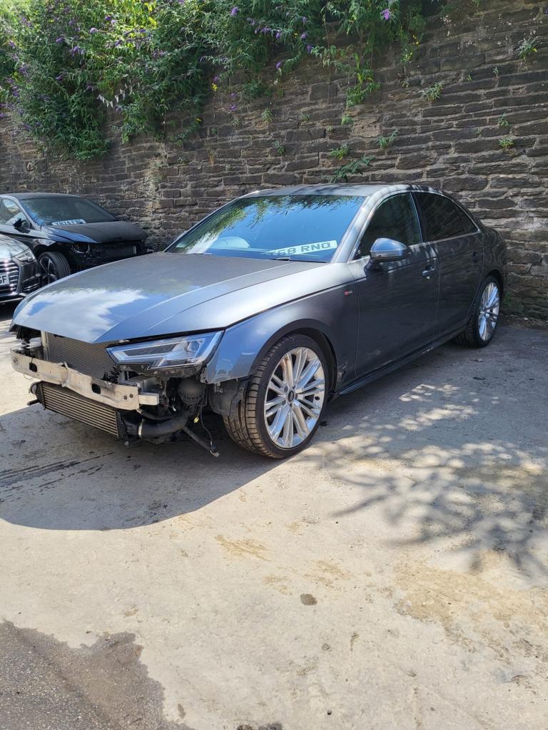 2019 Audi A4 35 TFSI S Line 4dr S Tronic DAMAGED SALVAGE- 68 REG - CAT N  SALOON Petrol Automatic