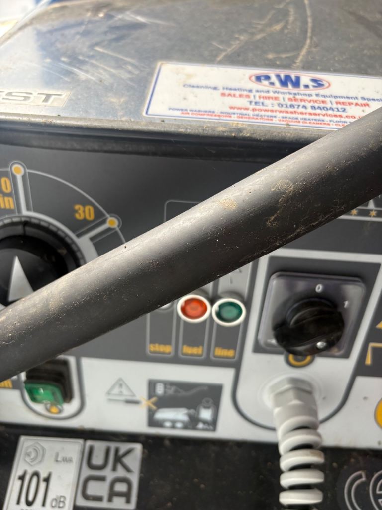 Pressure washer and generator 