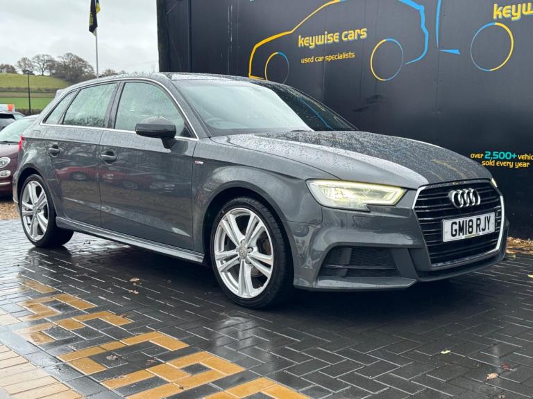 2018 Audi A3 1.5 TFSI S Line 5dr HATCHBACK PETROL Manual