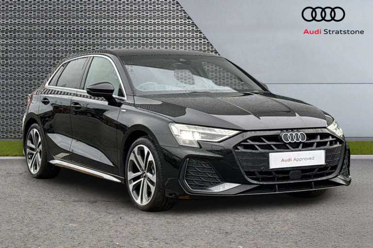 2025 Audi A3 35 TFSI S Line 5dr S Tronic Hatchback Petrol Automatic