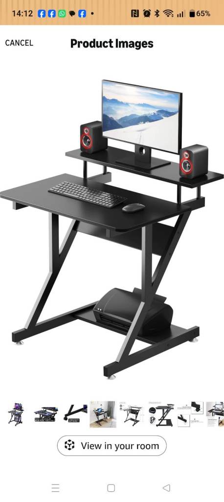 1 Sold 2 now Available.  £18.00 Each.  Children's Desk/Workstation 