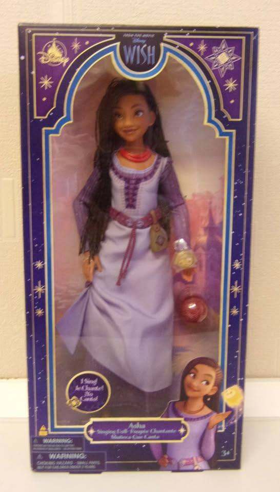 Disney Asha wish singing doll 2023 (NRFB)