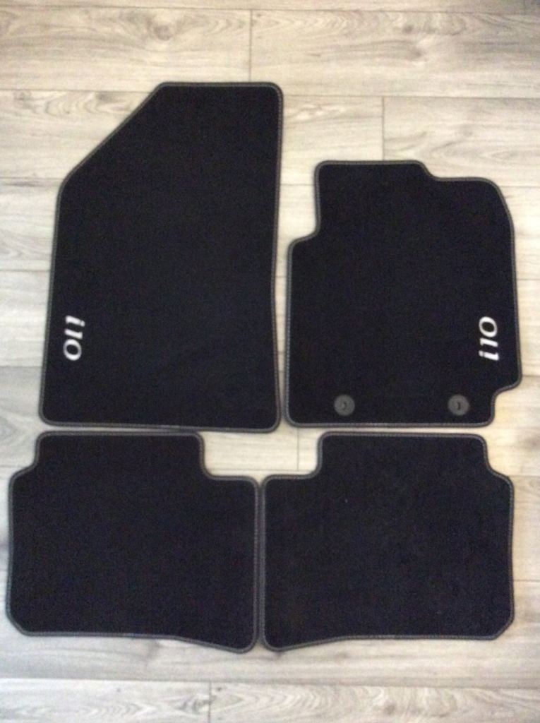 Genuine Hyundai I10 Fitted Fabric Car Floor Mats (New)