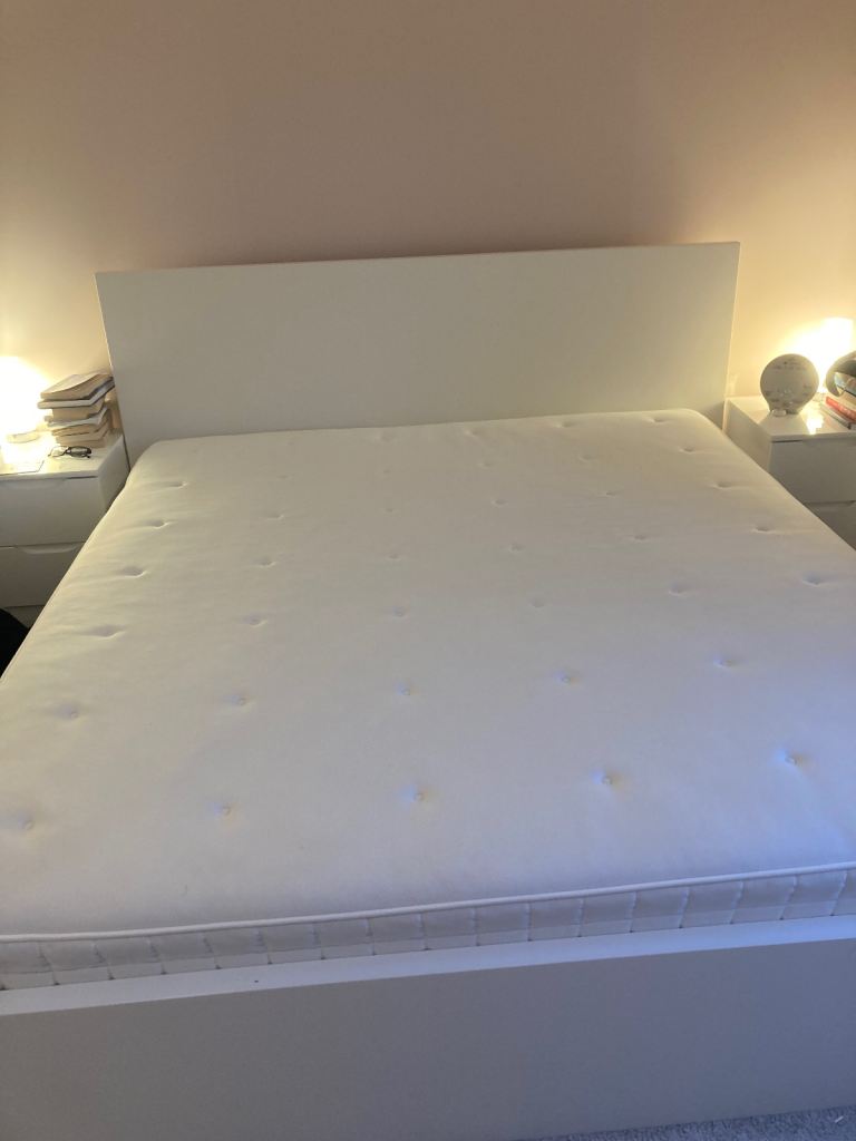 Super King Bed Frame and Mattress