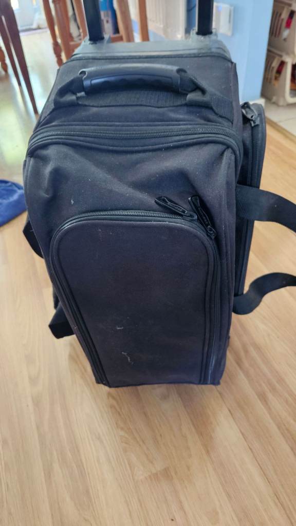 Double bowling ball bag